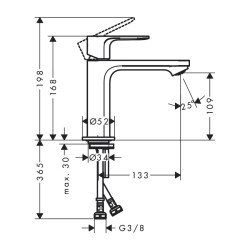 HansGrohe Rebris S - 72520000 - 2