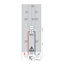 HansGrohe Showerselect S Valf Ankastre Montaj, 3 Çıkış İçin - 15745000 - 2