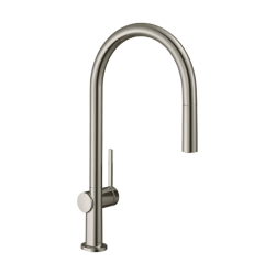 HansGrohe Talis M54 Tek Kollu Eviye Bataryası 210, Çekilebilir Gaga, 1Jet - 72802800 - 1