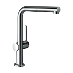 HansGrohe Talis M54 Tek Kollu Eviye Bataryası 270, Çekilebilir Gaga, 1Jet, Sbox - 72809000 - 1