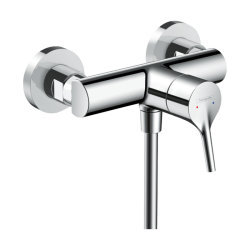 HansGrohe Talis S Tek Kollu Duş Bataryası Aplike, Merkez Mesafe 15.3 Cm - 72601000 - 1